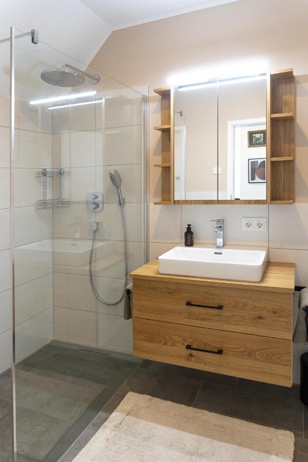 רדולפצל אם בודנזי Design Wohnung 'Eiche' Auf Dem Bodanrueck מראה חיצוני תמונה