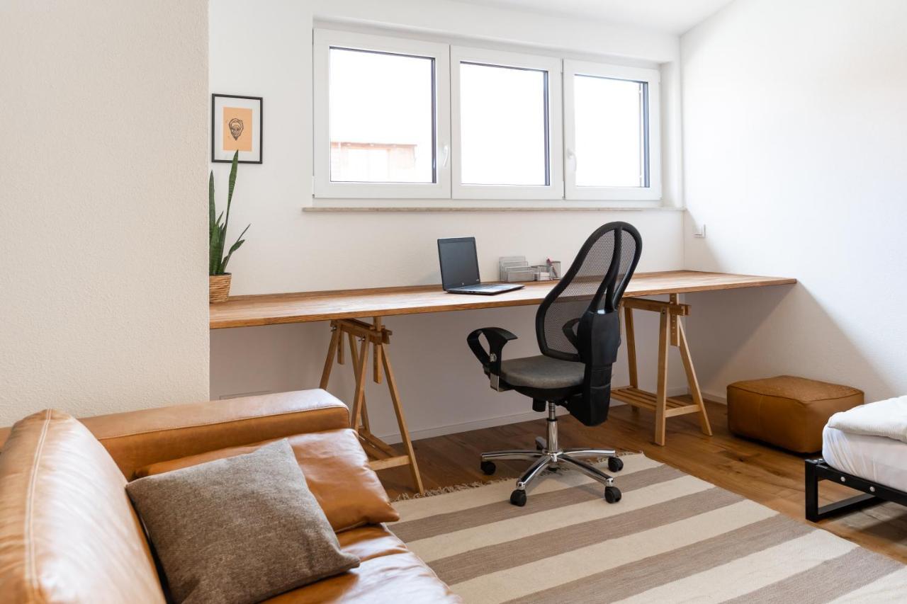 רדולפצל אם בודנזי Design Wohnung 'Eiche' Auf Dem Bodanrueck מראה חיצוני תמונה