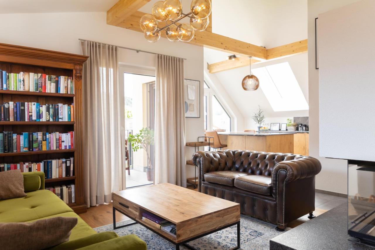 רדולפצל אם בודנזי Design Wohnung 'Eiche' Auf Dem Bodanrueck מראה חיצוני תמונה