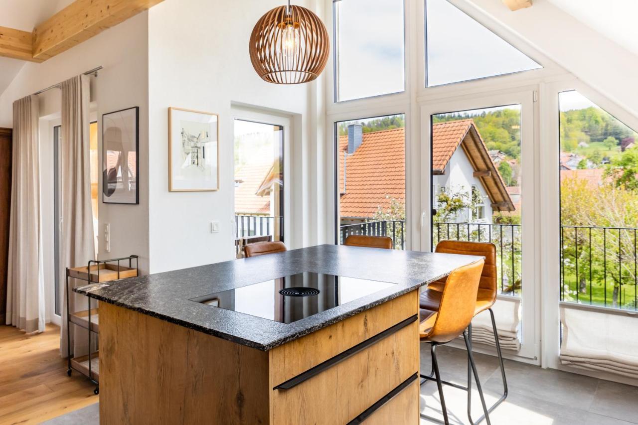 רדולפצל אם בודנזי Design Wohnung 'Eiche' Auf Dem Bodanrueck מראה חיצוני תמונה